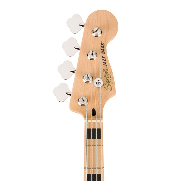 Squier Affinity Active Jazz Bass Akçaağaç Klavye BPG Olympic White Bas Gitar